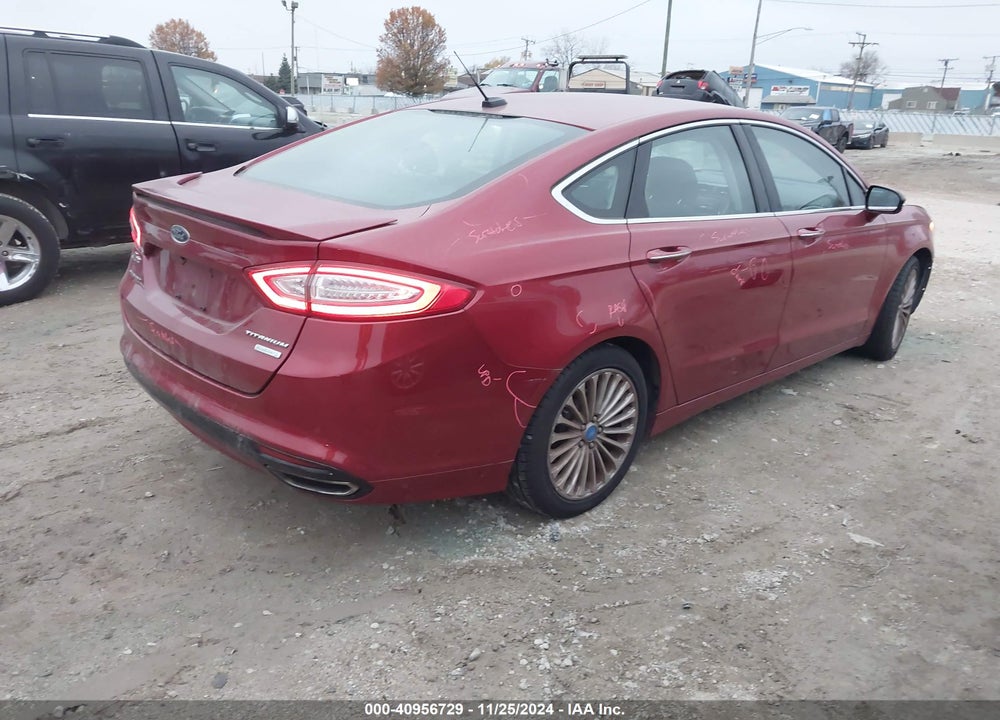 2013 FORD FUSION VIN: 3FA6P0K98DR137393