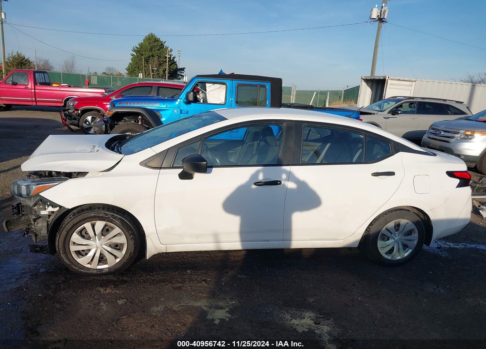 2020 NISSAN VERSA S XTRONIC CVT VIN: 3N1CN8DV2LL887551