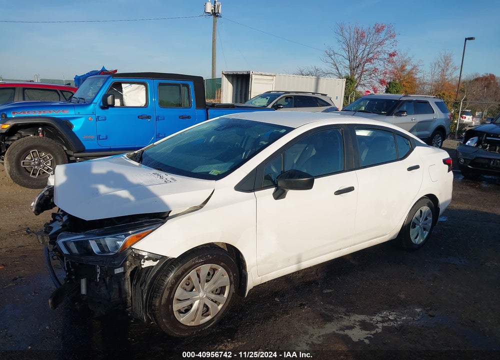 2020 NISSAN VERSA S XTRONIC CVT VIN: 3N1CN8DV2LL887551
