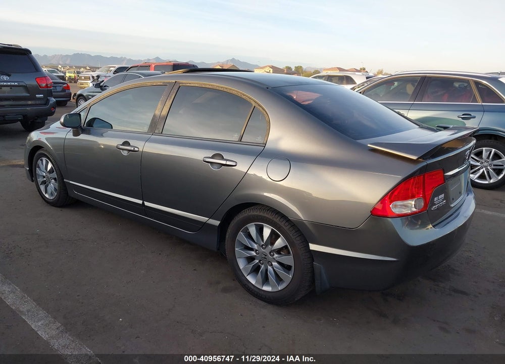 2009 HONDA CIVIC EX VIN: 2HGFA16839H312124