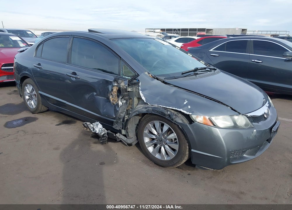 2009 HONDA CIVIC EX VIN: 2HGFA16839H312124