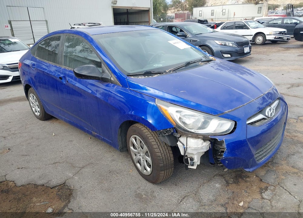 2013 HYUNDAI ACCENT GLS VIN: KMHCT4AE9DU548191