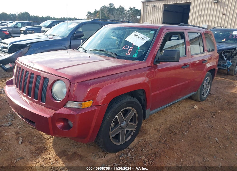 2009 JEEP PATRIOT SPORT VIN: 1J4FT28B99D159392