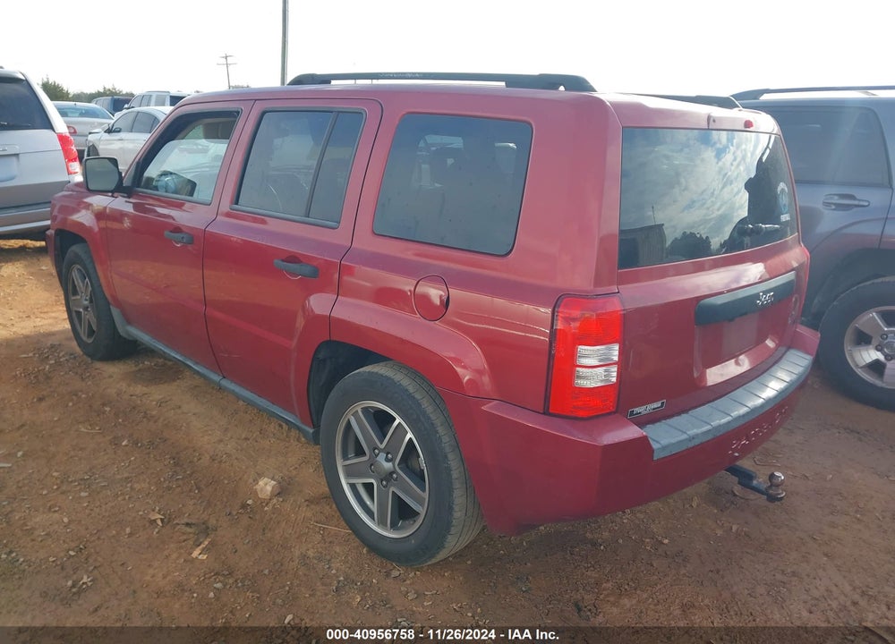2009 JEEP PATRIOT SPORT VIN: 1J4FT28B99D159392