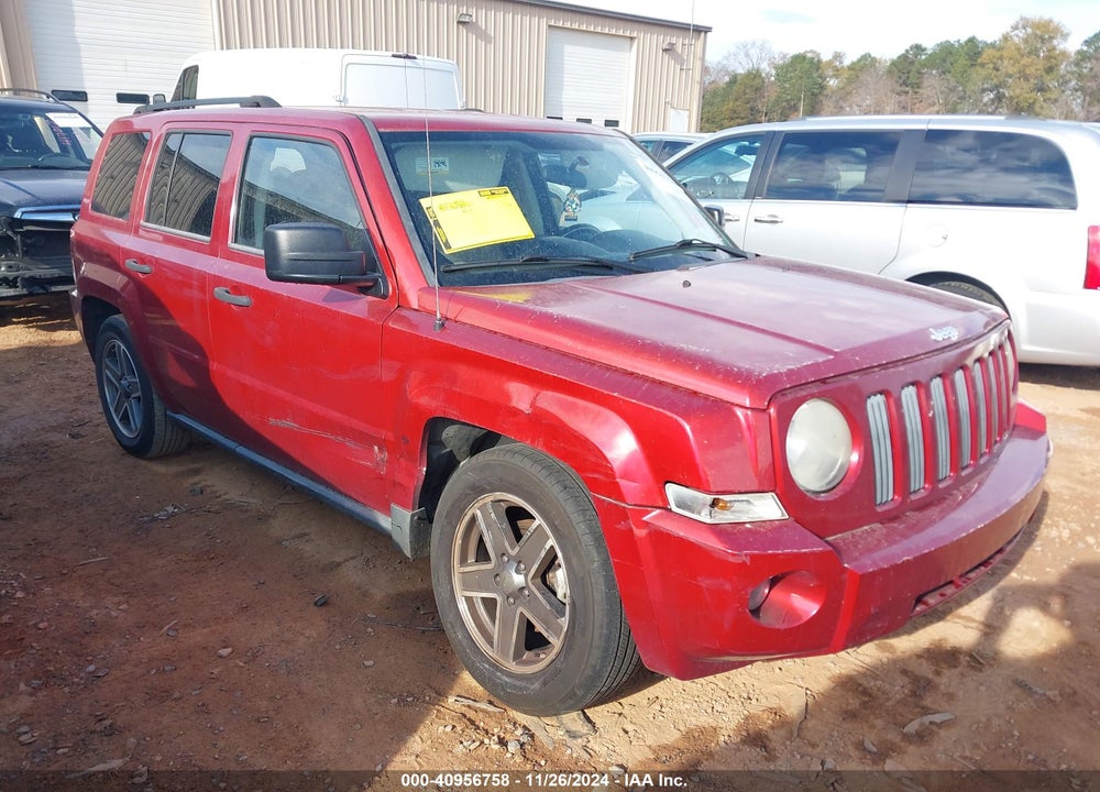 2009 JEEP PATRIOT SPORT VIN: 1J4FT28B99D159392