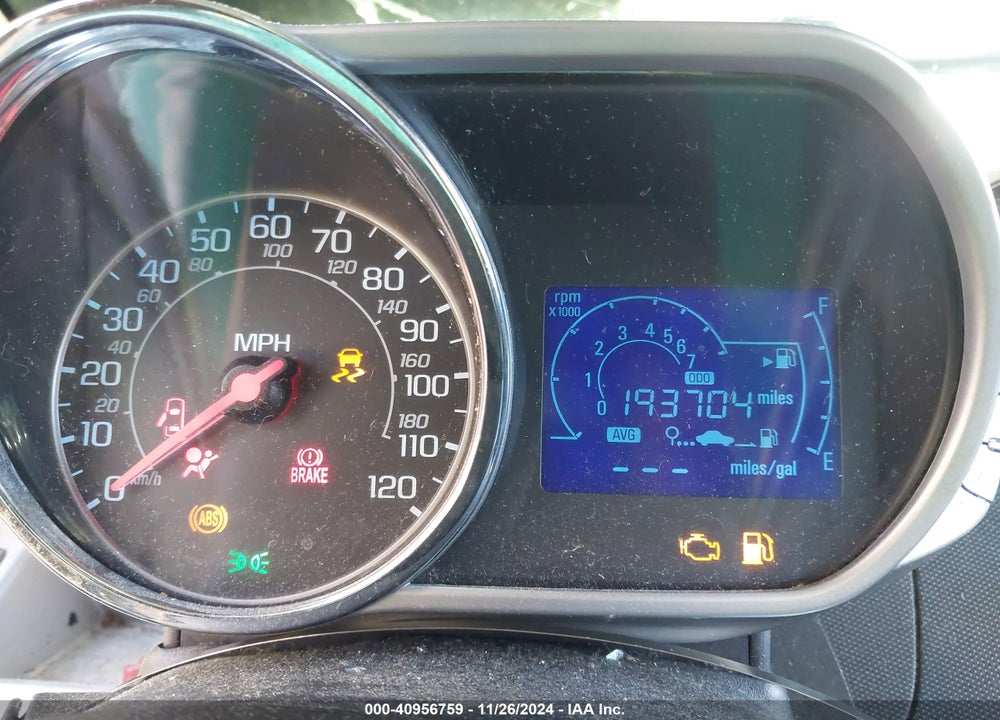 2013 CHEVROLET SPARK 1LT AUTO VIN: KL8CD6S91DC563779