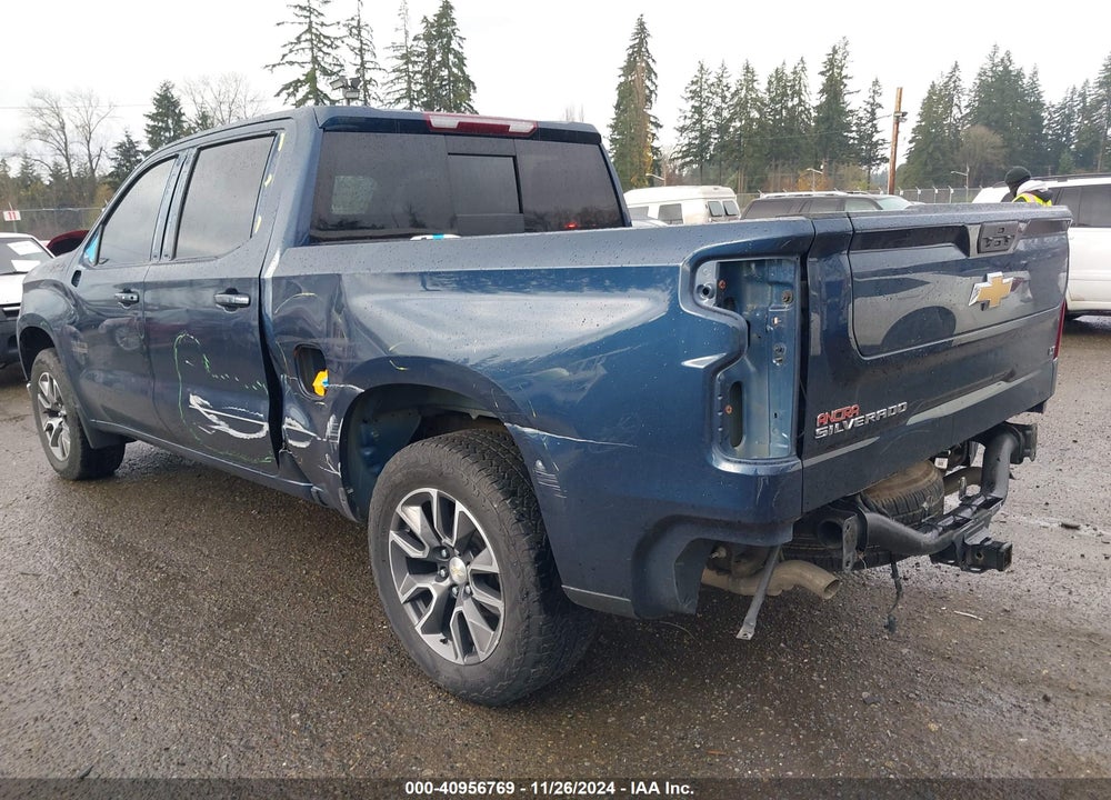 2021 CHEVROLET SILVERADO 1500 4WD SHORT BED LT VIN: 3GCUYDET6MG365157