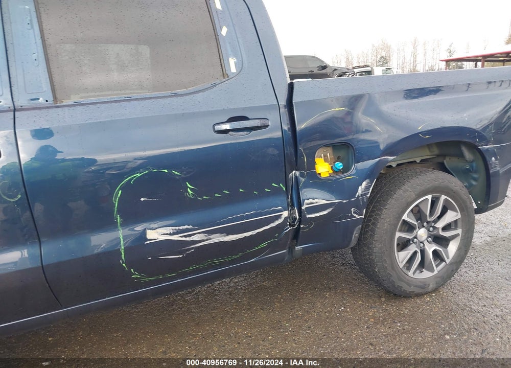 2021 CHEVROLET SILVERADO 1500 4WD SHORT BED LT VIN: 3GCUYDET6MG365157