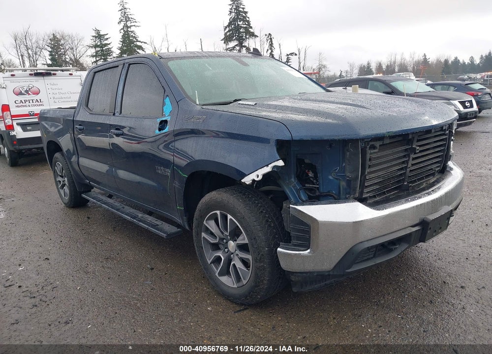 2021 CHEVROLET SILVERADO 1500 4WD SHORT BED LT VIN: 3GCUYDET6MG365157