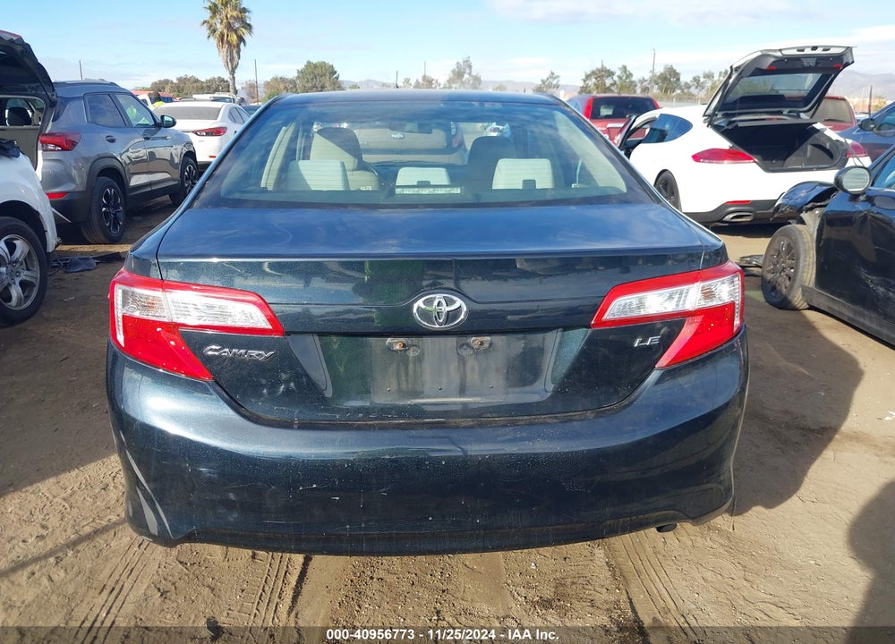 2012 TOYOTA CAMRY LE VIN: 4T1BF1FK5CU056353