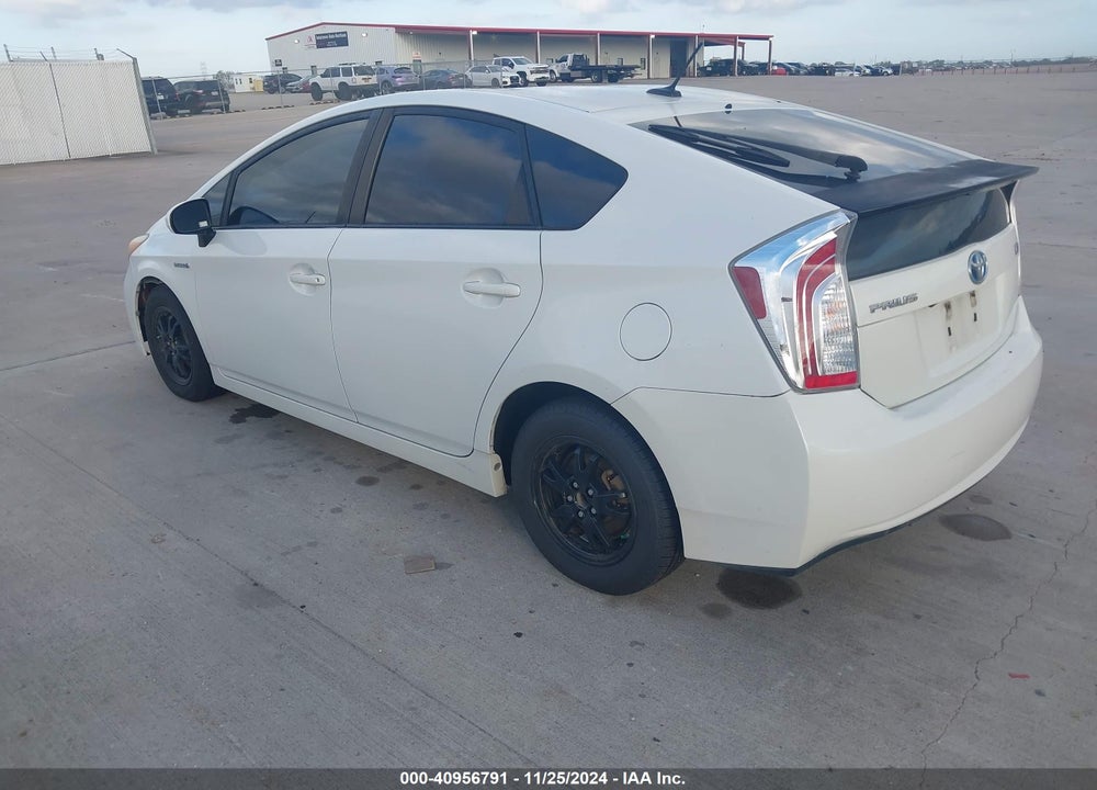2012 TOYOTA PRIUS THREE VIN: JTDKN3DU7C1549508