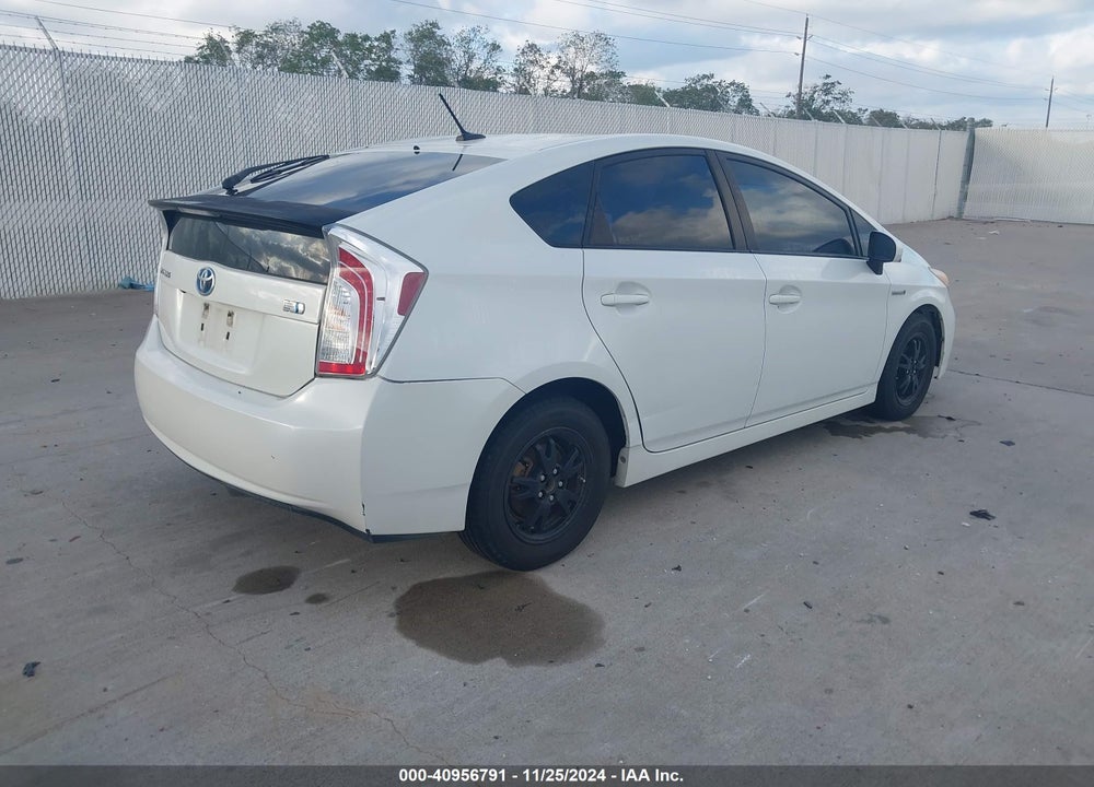 2012 TOYOTA PRIUS THREE VIN: JTDKN3DU7C1549508
