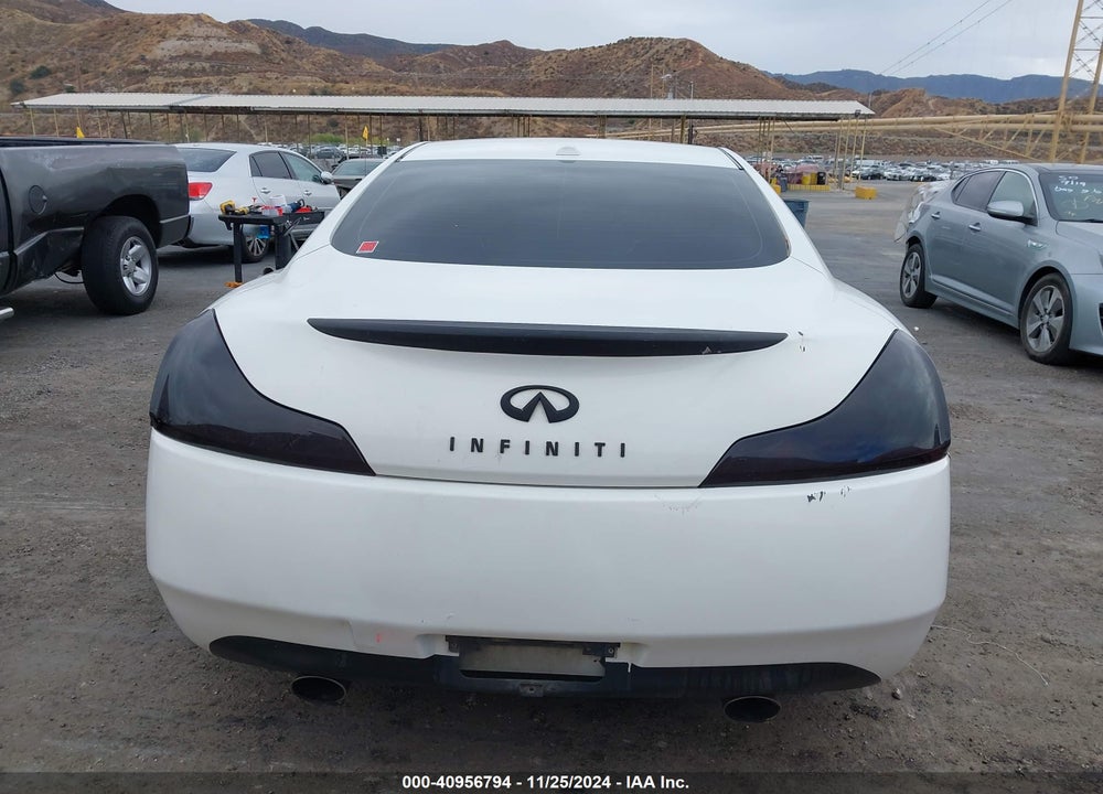 2009 INFINITI G37 JOURNEY VIN: JNKCV64E79M600526