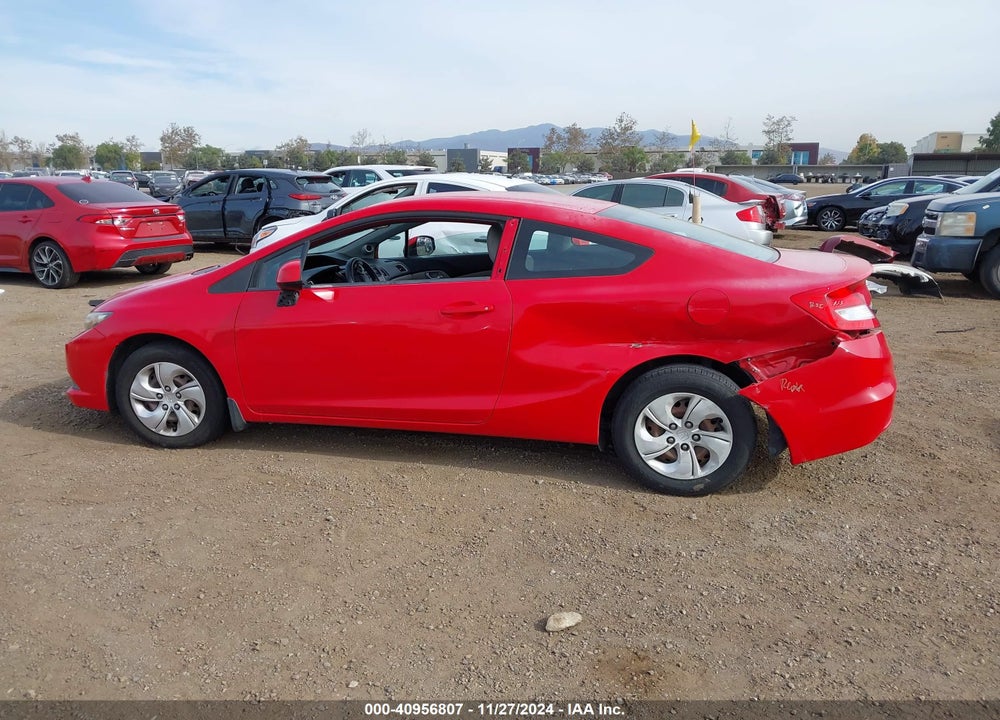 2013 HONDA CIVIC LX VIN: 2HGFG3B54DH509804
