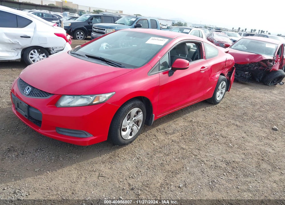 2013 HONDA CIVIC LX VIN: 2HGFG3B54DH509804