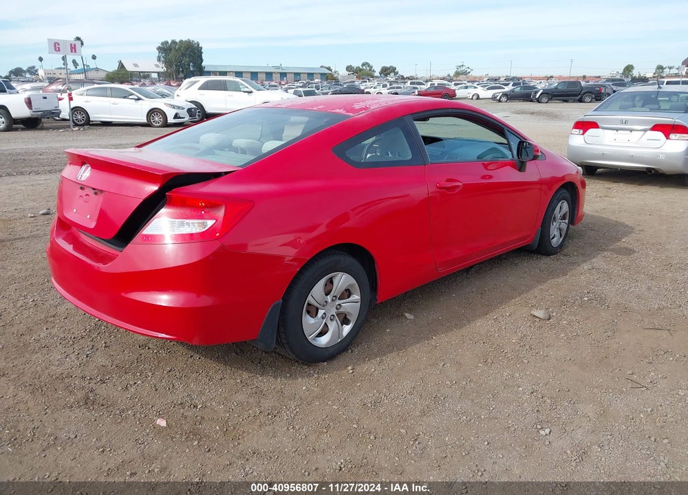 2013 HONDA CIVIC LX VIN: 2HGFG3B54DH509804
