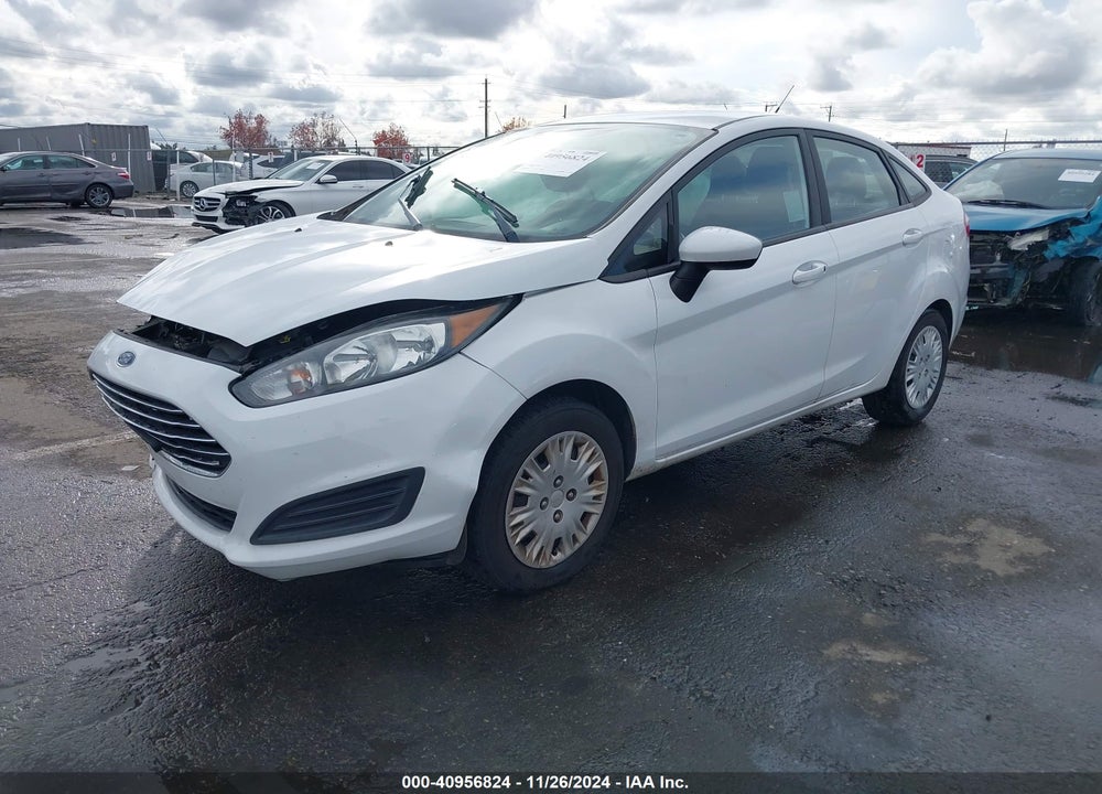2019 FORD FIESTA S VIN: 3FADP4AJ2KM154002