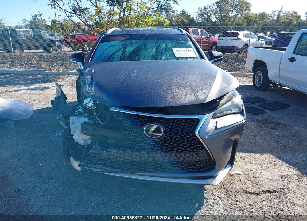 2017 LEXUS NX 200T F SPORT VIN: JTJBARBZ5H2115311