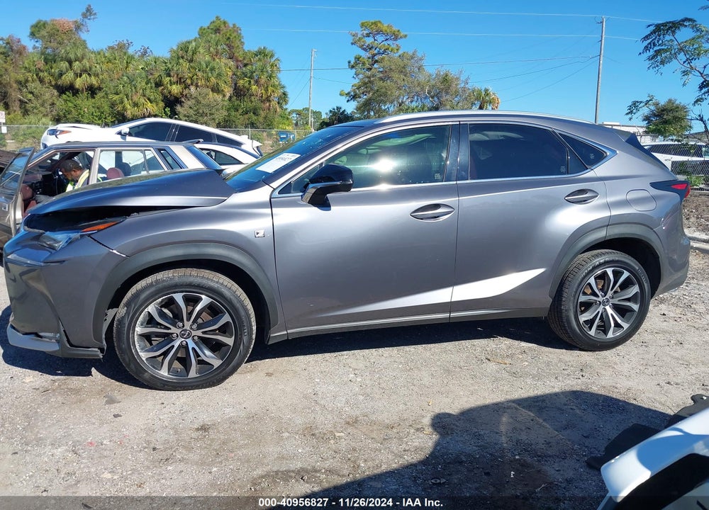 2017 LEXUS NX 200T F SPORT VIN: JTJBARBZ5H2115311