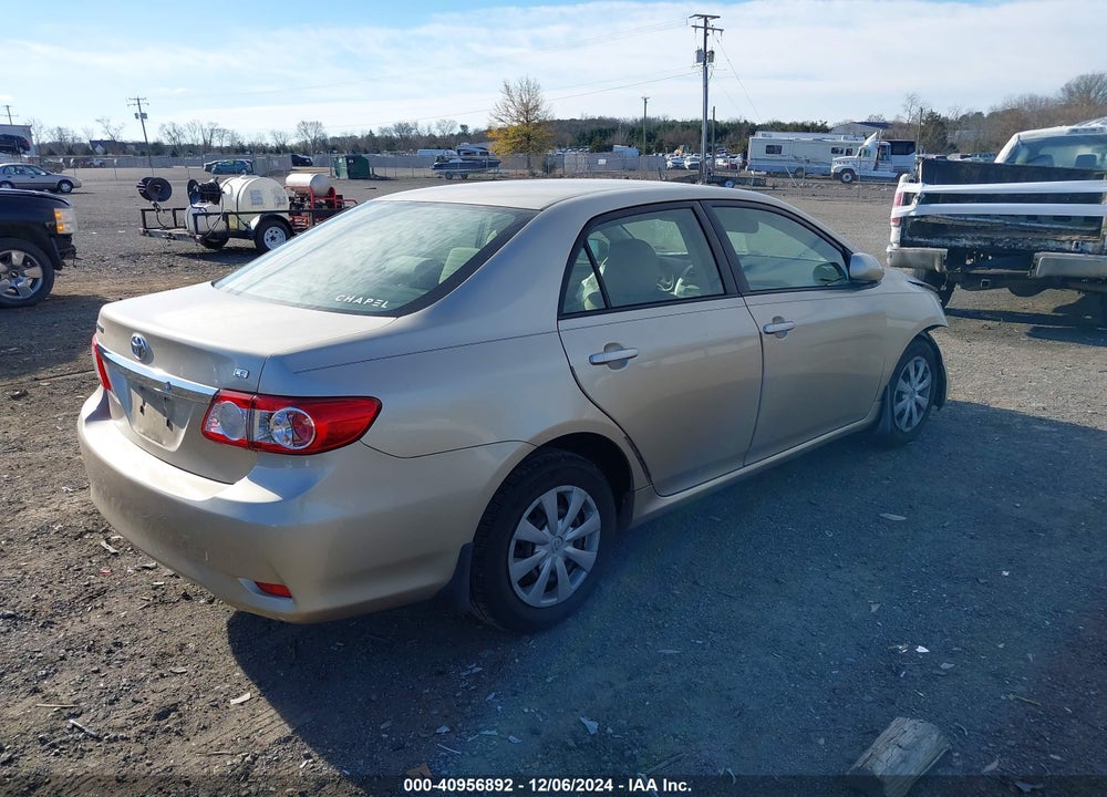 2011 TOYOTA COROLLA LE VIN: JTDBU4EE6B9149438