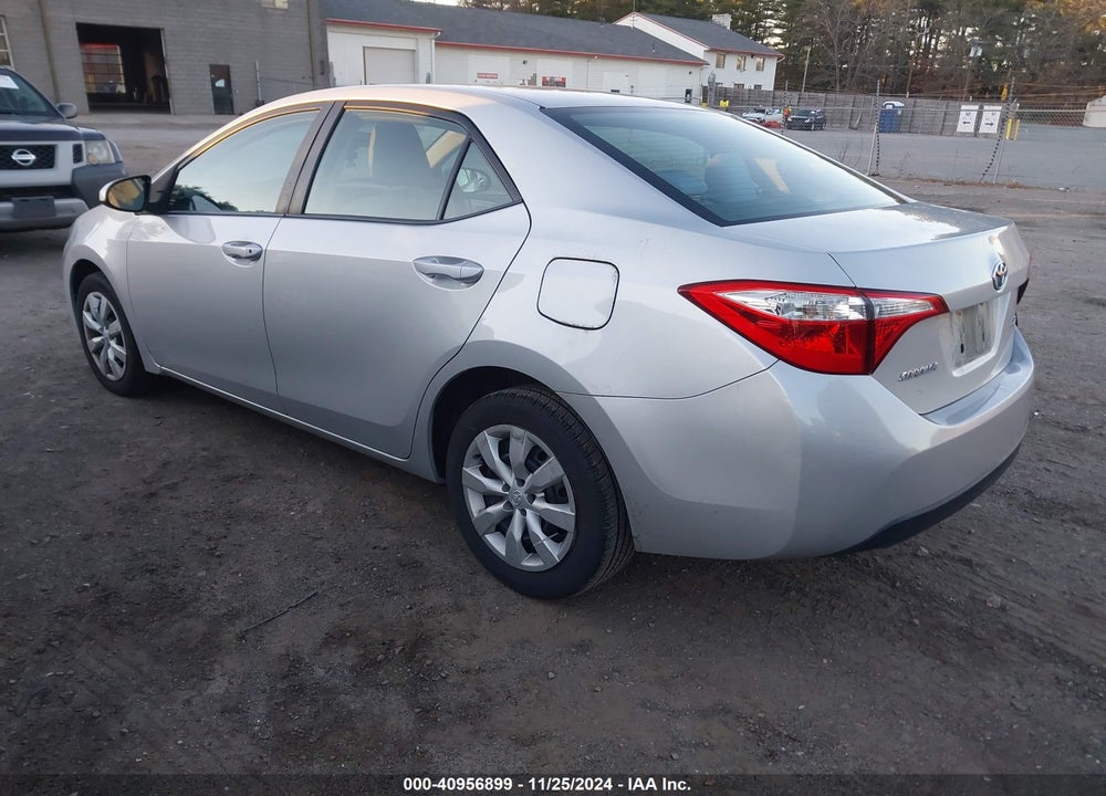 2016 TOYOTA COROLLA LE VIN: 2T1BURHE6GC694632