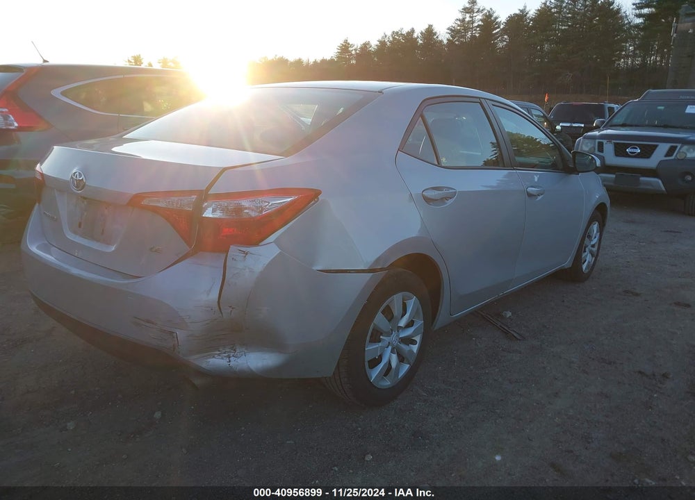 2016 TOYOTA COROLLA LE VIN: 2T1BURHE6GC694632