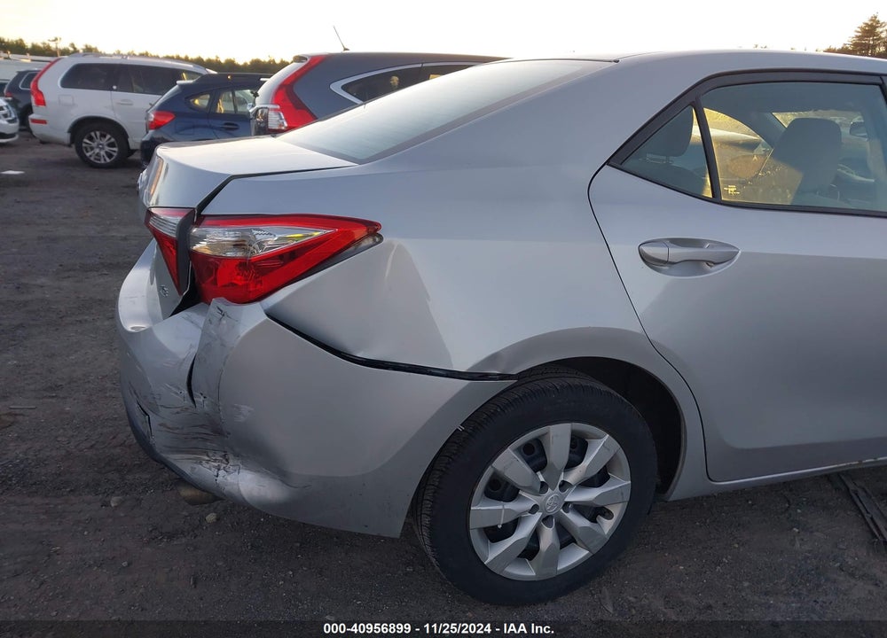 2016 TOYOTA COROLLA LE VIN: 2T1BURHE6GC694632