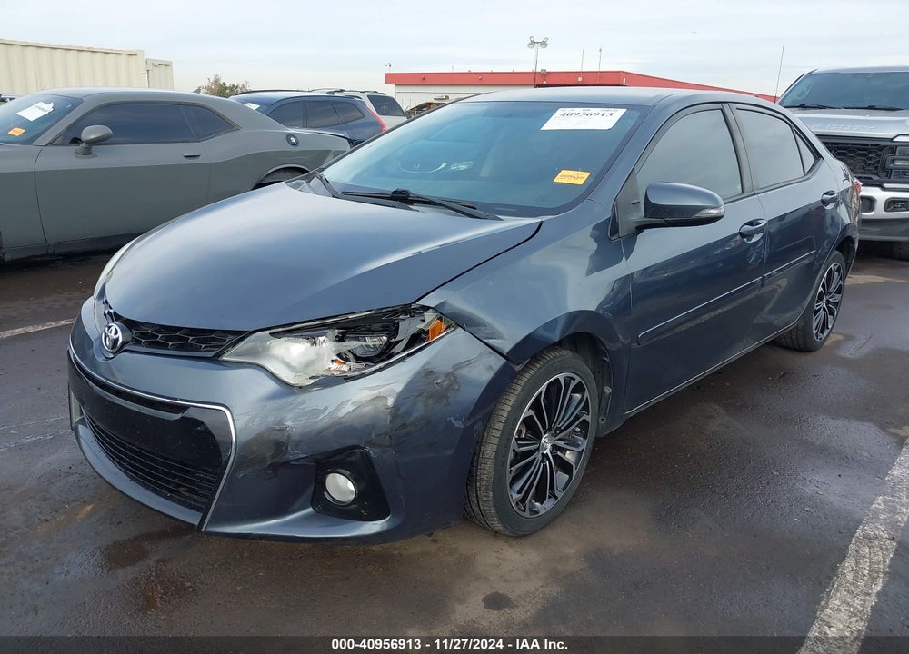 2016 TOYOTA COROLLA S PLUS VIN: 2T1BURHE0GC726460