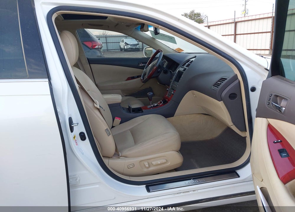 2009 LEXUS ES VIN: JTHBJ46G992301772