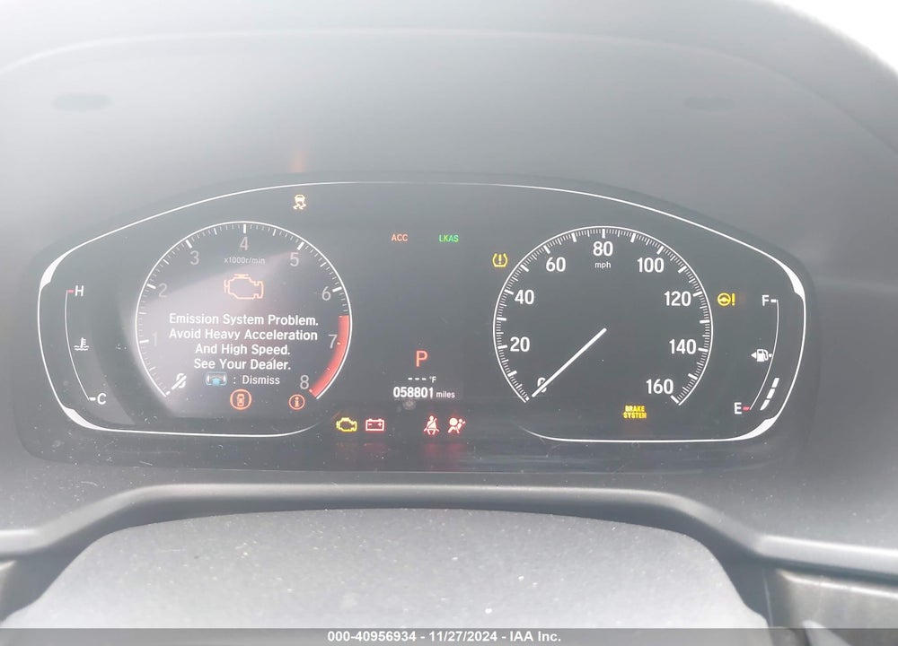 2019 HONDA ACCORD EX VIN: 1HGCV1F41KA177721