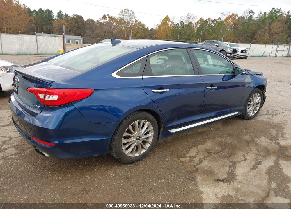 2015 HYUNDAI SONATA LIMITED VIN: 5NPE34AF4FH012218