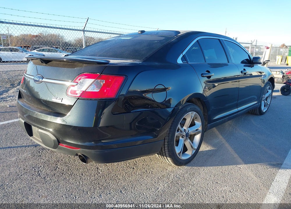 2010 FORD TAURUS SHO VIN: 1FAHP2KT5AG162478