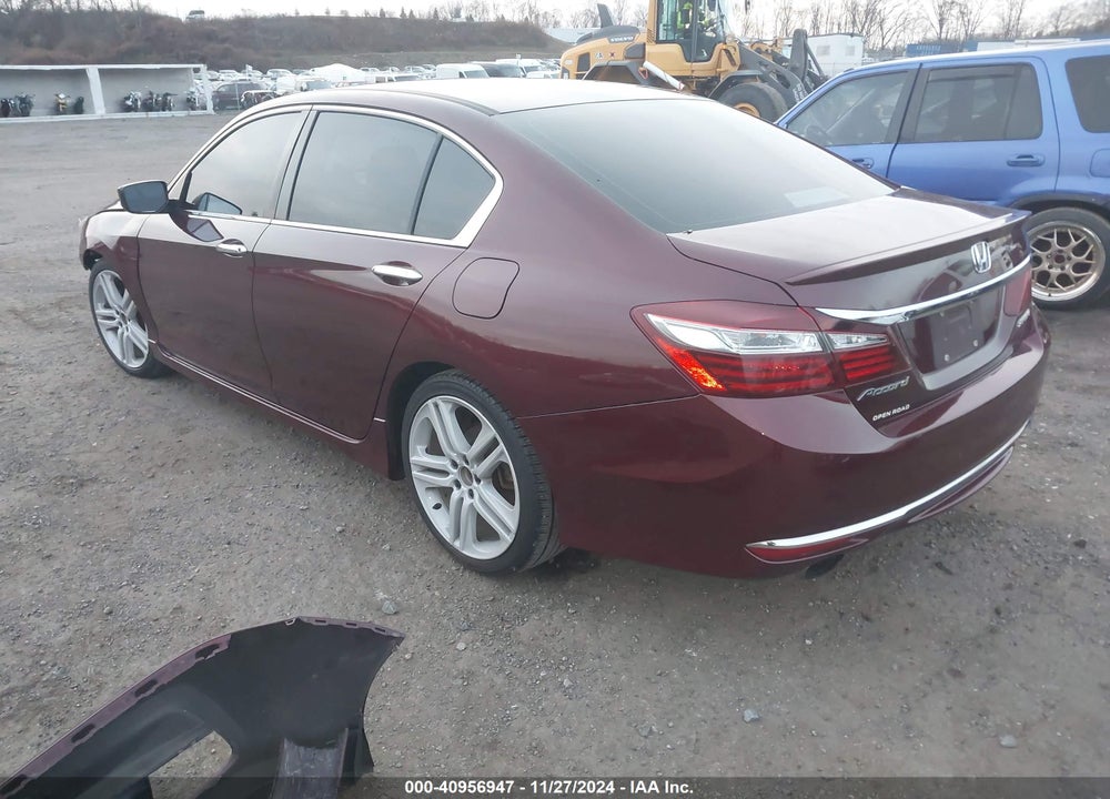 2016 HONDA ACCORD SPORT VIN: 1HGCR2F5XGA101635