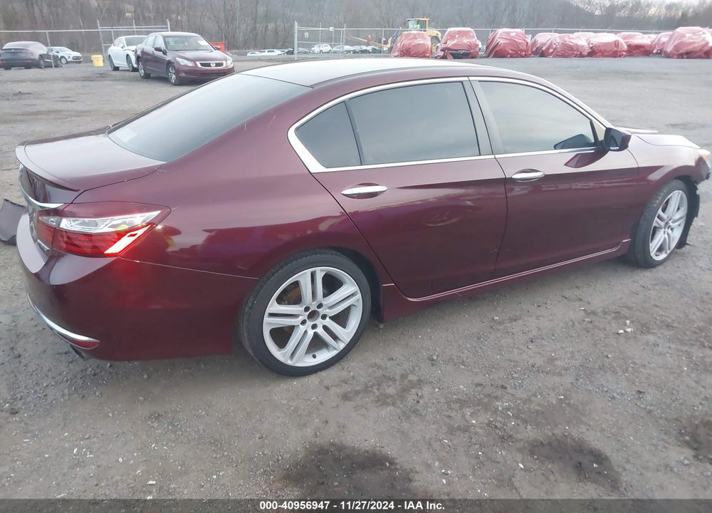 2016 HONDA ACCORD SPORT VIN: 1HGCR2F5XGA101635