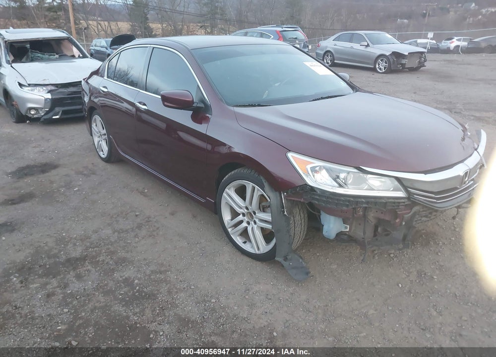2016 HONDA ACCORD SPORT VIN: 1HGCR2F5XGA101635