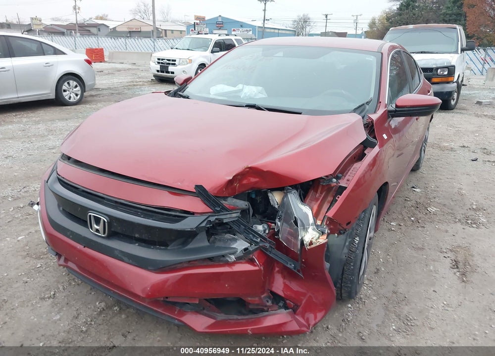 2019 HONDA CIVIC LX VIN: 2HGFC2F67KH548473