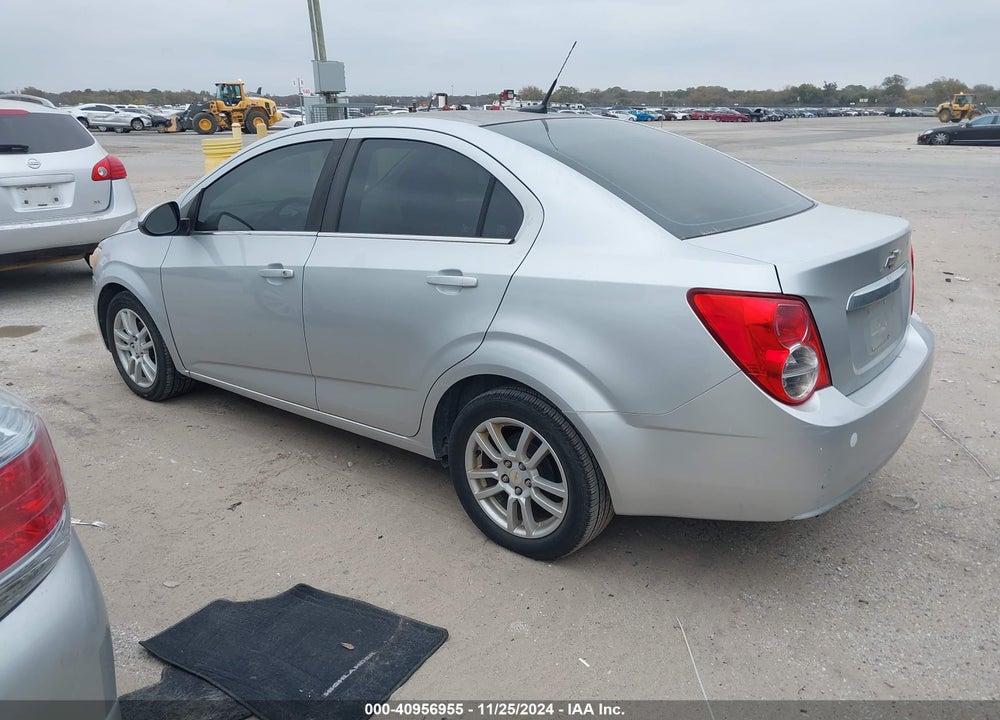 2012 CHEVROLET SONIC 2LT VIN: 1G1JC5SH5C4169092