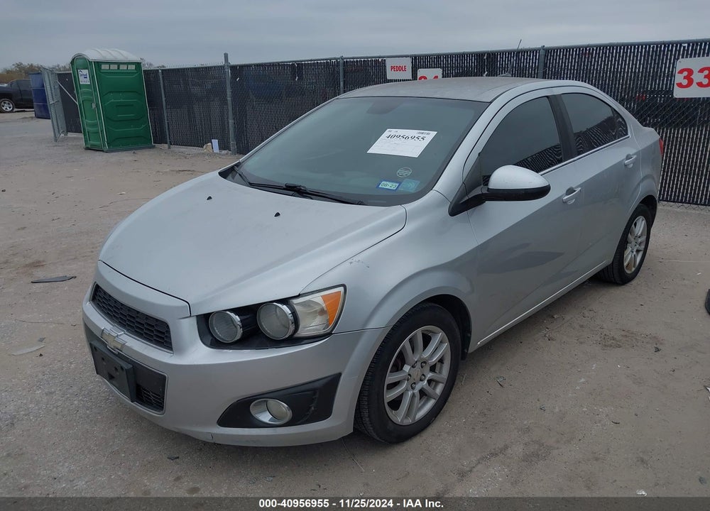 2012 CHEVROLET SONIC 2LT VIN: 1G1JC5SH5C4169092