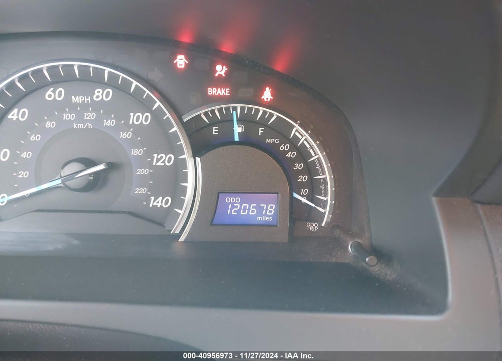 2013 TOYOTA CAMRY XLE V6 VIN: 4T1BK1FK6DU530470