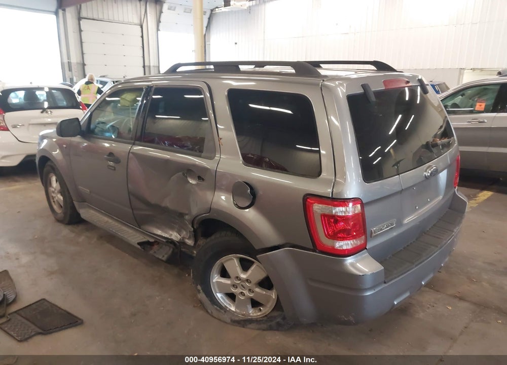 2008 FORD ESCAPE XLT VIN: 1FMCU03178KE39259