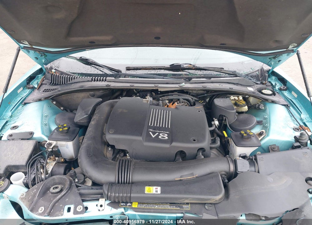 2002 FORD THUNDERBIRD VIN: 1FAHP60A02Y111331
