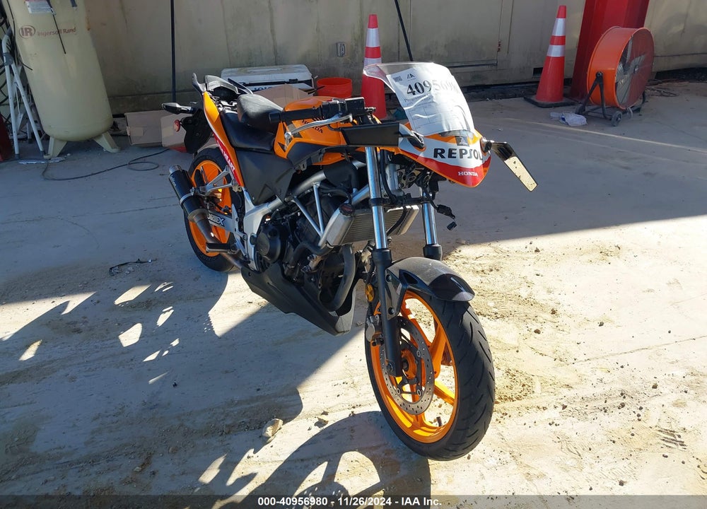 2013 HONDA CBR250 R VIN: MLHMC4105D5300251