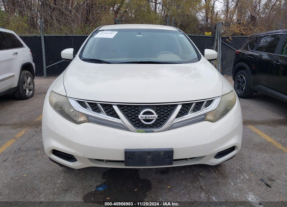 2013 NISSAN MURANO S VIN: JN8AZ1MU0DW213342