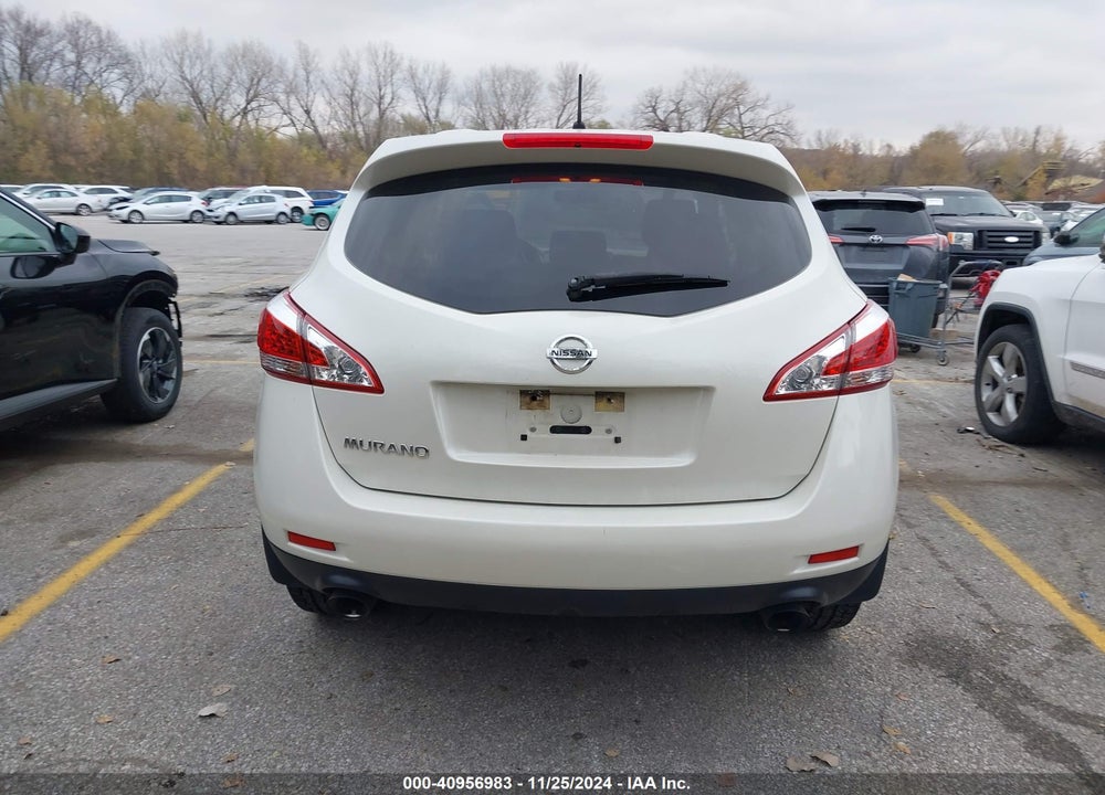 2013 NISSAN MURANO S VIN: JN8AZ1MU0DW213342