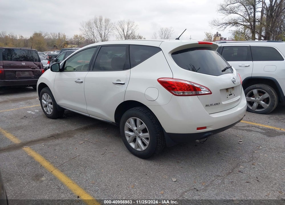 2013 NISSAN MURANO S VIN: JN8AZ1MU0DW213342