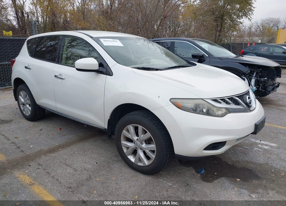 2013 NISSAN MURANO S VIN: JN8AZ1MU0DW213342