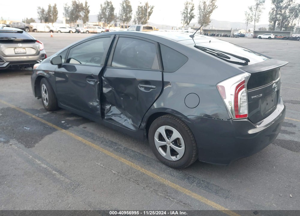 2015 TOYOTA PRIUS TWO VIN: JTDKN3DU0F0454847