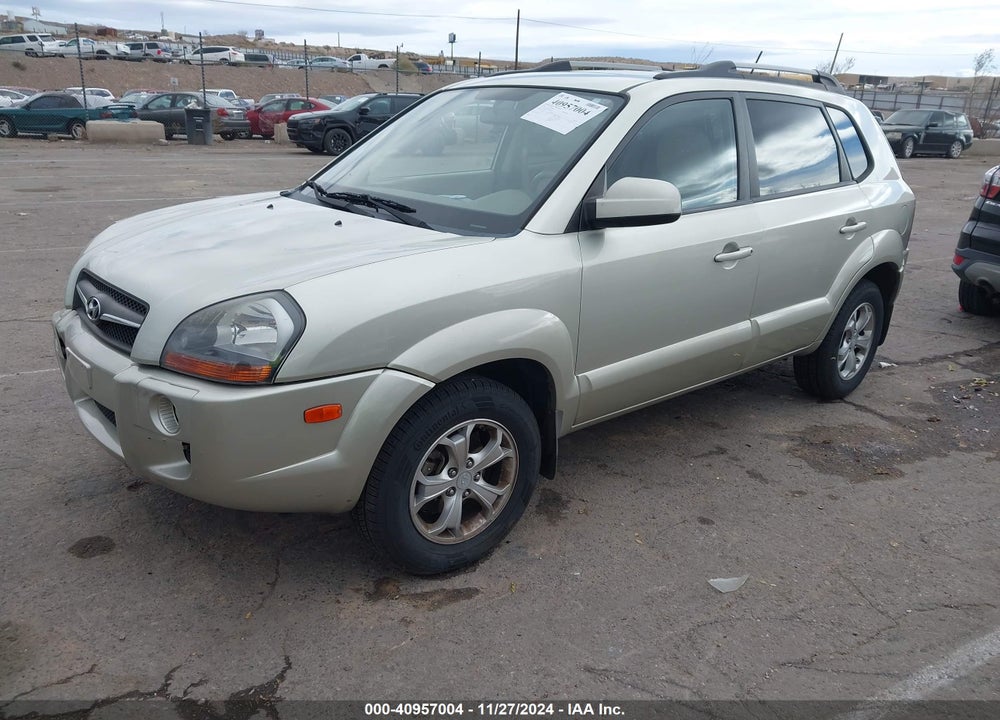 2009 HYUNDAI TUCSON LIMITED V6 VIN: KM8JN72DX9U980160