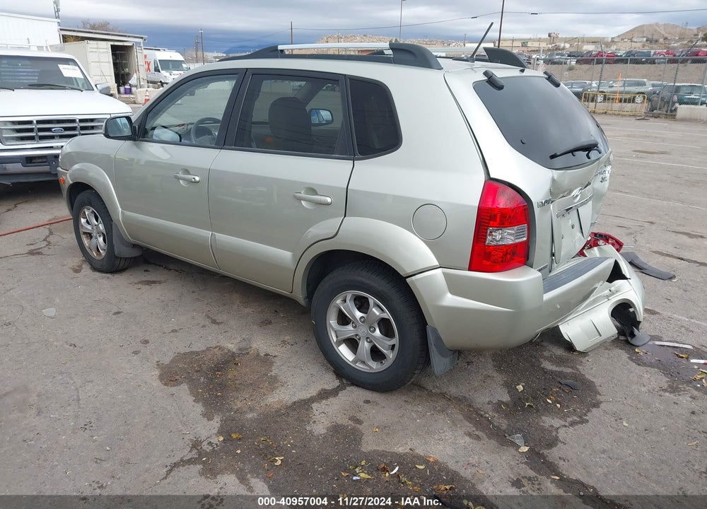 2009 HYUNDAI TUCSON LIMITED V6 VIN: KM8JN72DX9U980160