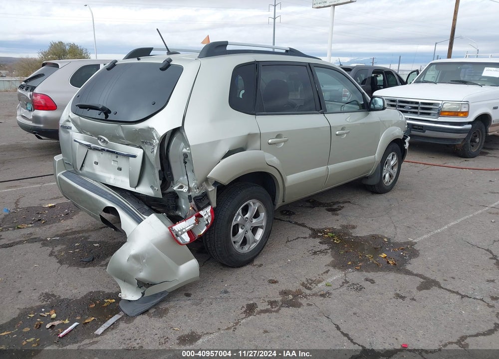 2009 HYUNDAI TUCSON LIMITED V6 VIN: KM8JN72DX9U980160